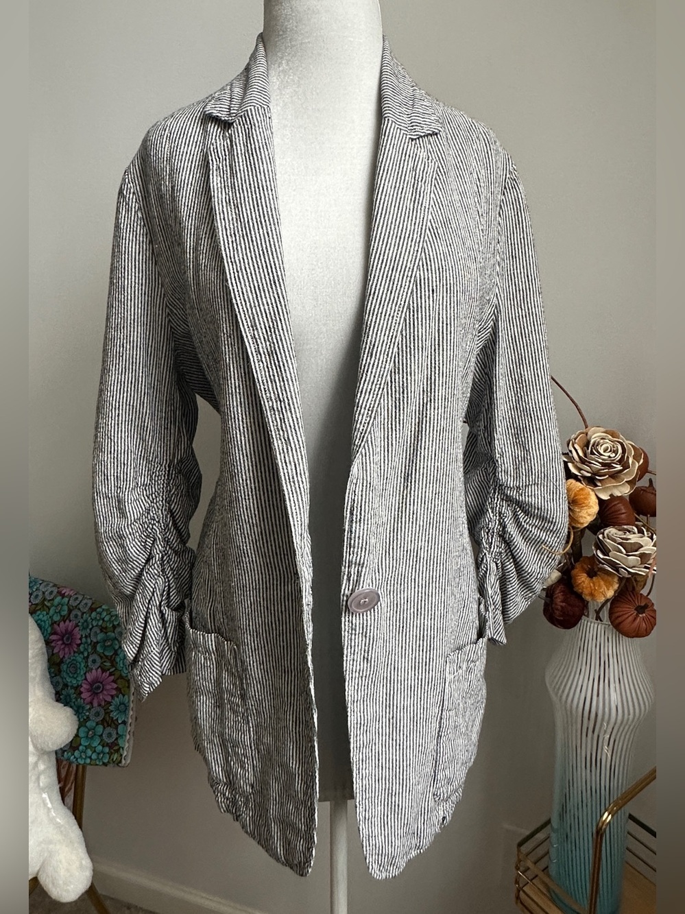 Max Studio - Pin Striped Blazer
